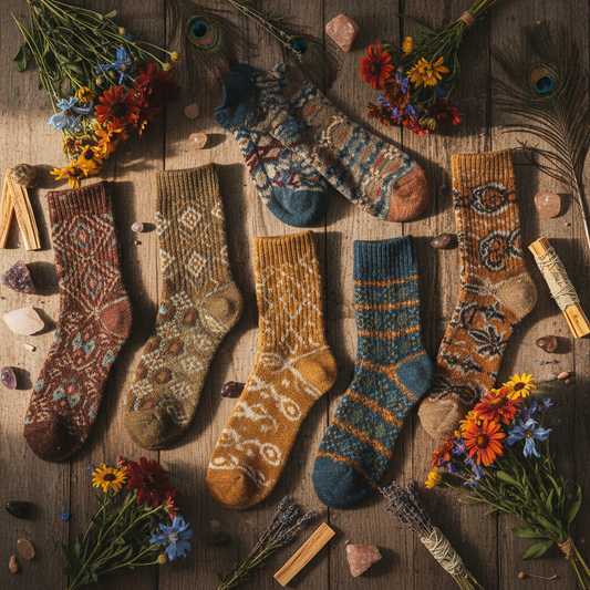 Be Kind Socks Hippie