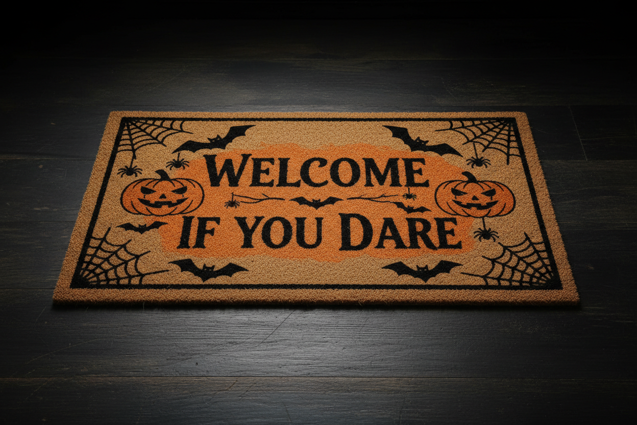 Halloween Door Mat