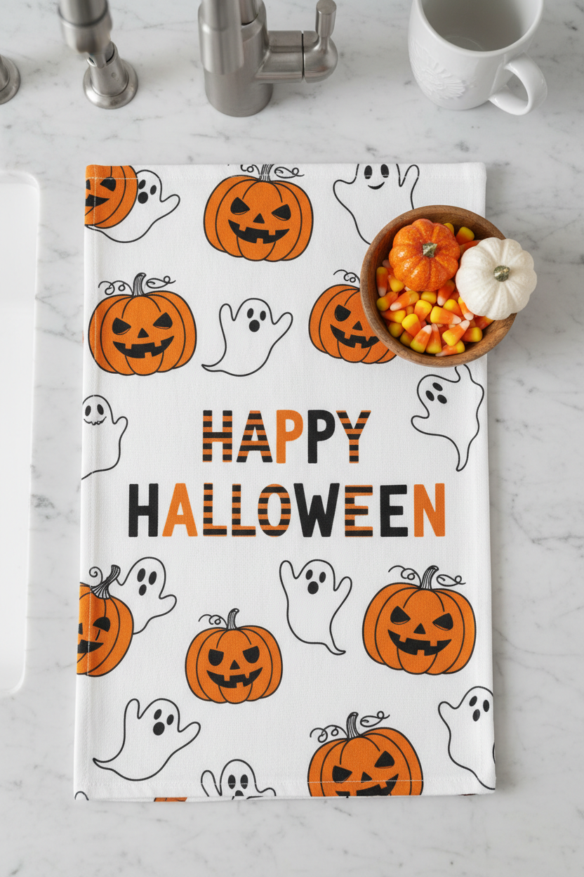 Halloween Kitchen Towel