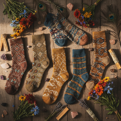 Be Kind Socks Hippie
