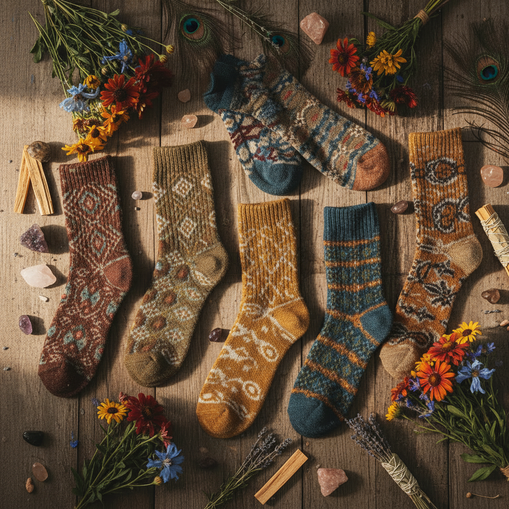 Colorful Peace Socks