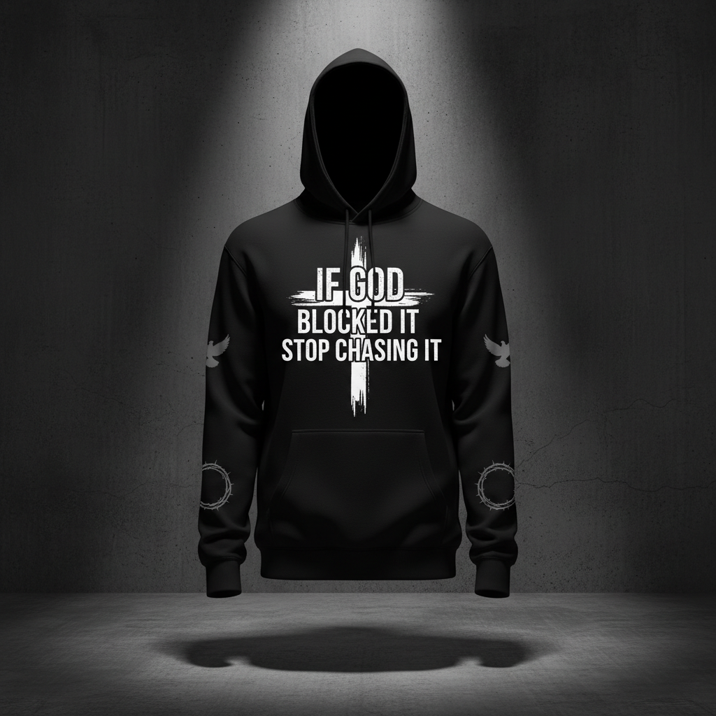 If God Blocked It Stop Chasing It Hoodie
