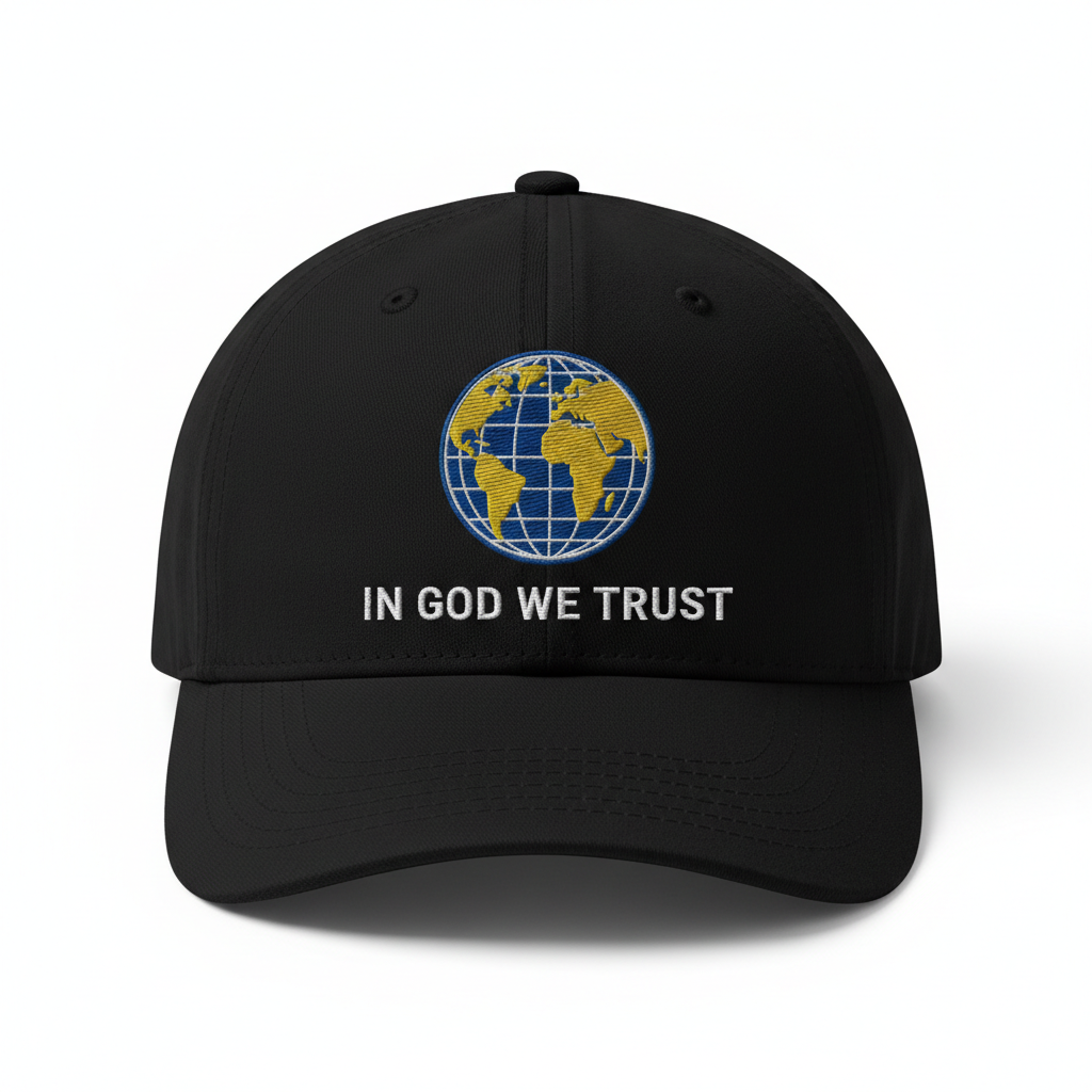 In God We Trust Hat – Black